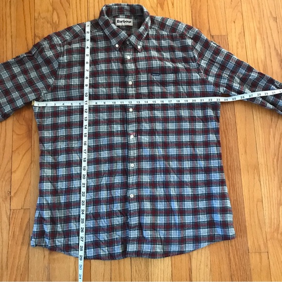 Barbour Checked Buttoned Shirt Tailored Fit - Picture 5 of 8